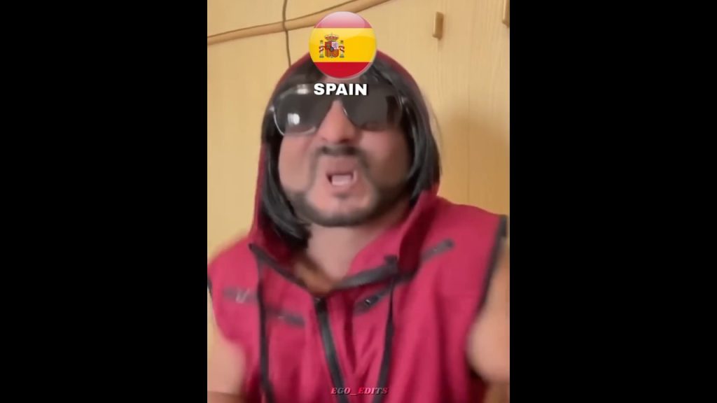 Brazil vs Spain 😂#trending #football #shortvideo